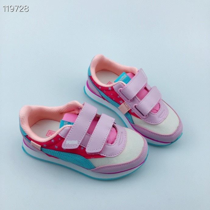 Puma boy double buckle magic post children_s shoes 28-35-da401c2d